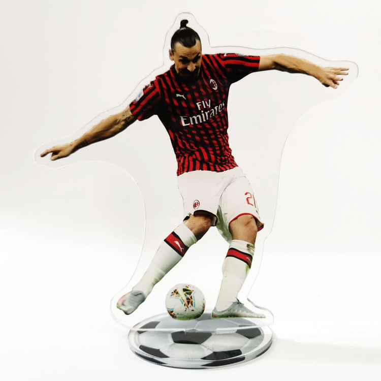 Акрилова фігурка футболіста - Златан Ібрагімович (Zlatan Ibrahimovic) Подарунок футболісту - 15 см, фото 1