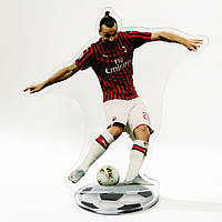 Акрилова фігурка футболіста - Златан Ібрагімович (Zlatan Ibrahimovic) Подарунок футболісту - 15 см