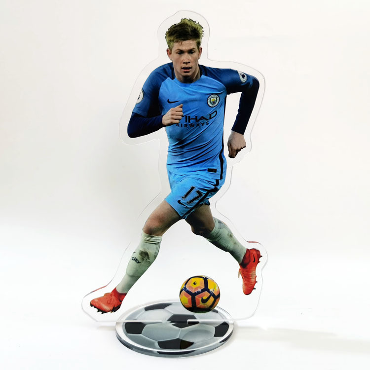 Акрилова фігурка футболіста - Кевін Де Брюйне (Kevin De Bruyne) Подарунок футболісту - 15 см, фото 1