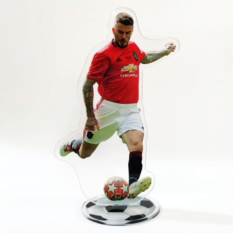 Акрилова фігурка футболіста - Девід Бекхем (David Beckham) Подарунок футболісту - 15 см, фото 1