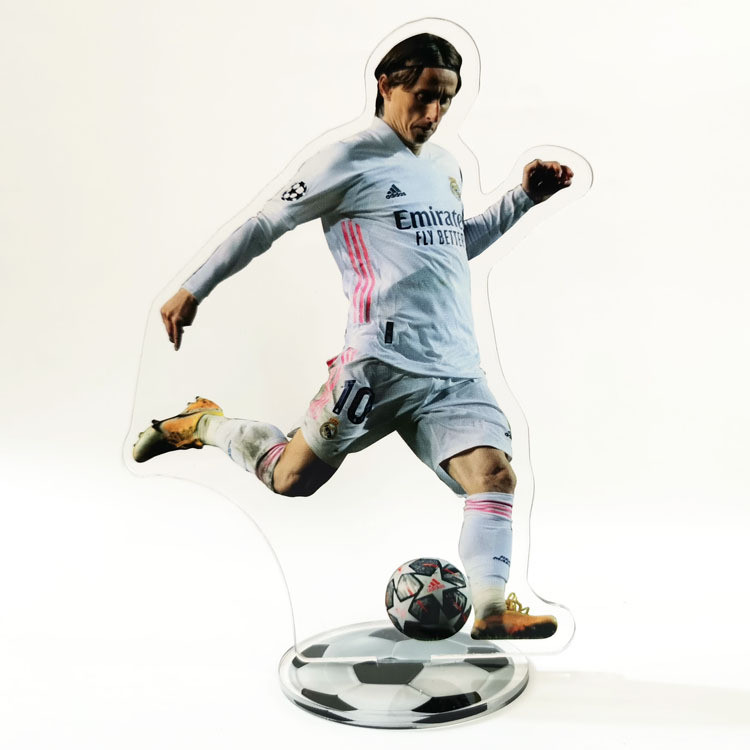 Акрилова фігурка футболіста - Лука Модрич (Luka Modrić) Подарунок футболісту - 15 см, фото 1