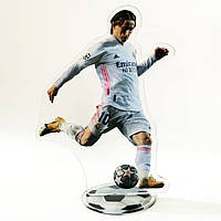 Акрилова фігурка футболіста - Лука Модрич (Luka Modrić) Подарунок футболісту - 15 см
