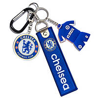 Футбольний брелок - подарунок футболісту - комплект Челсі (Chelsea)