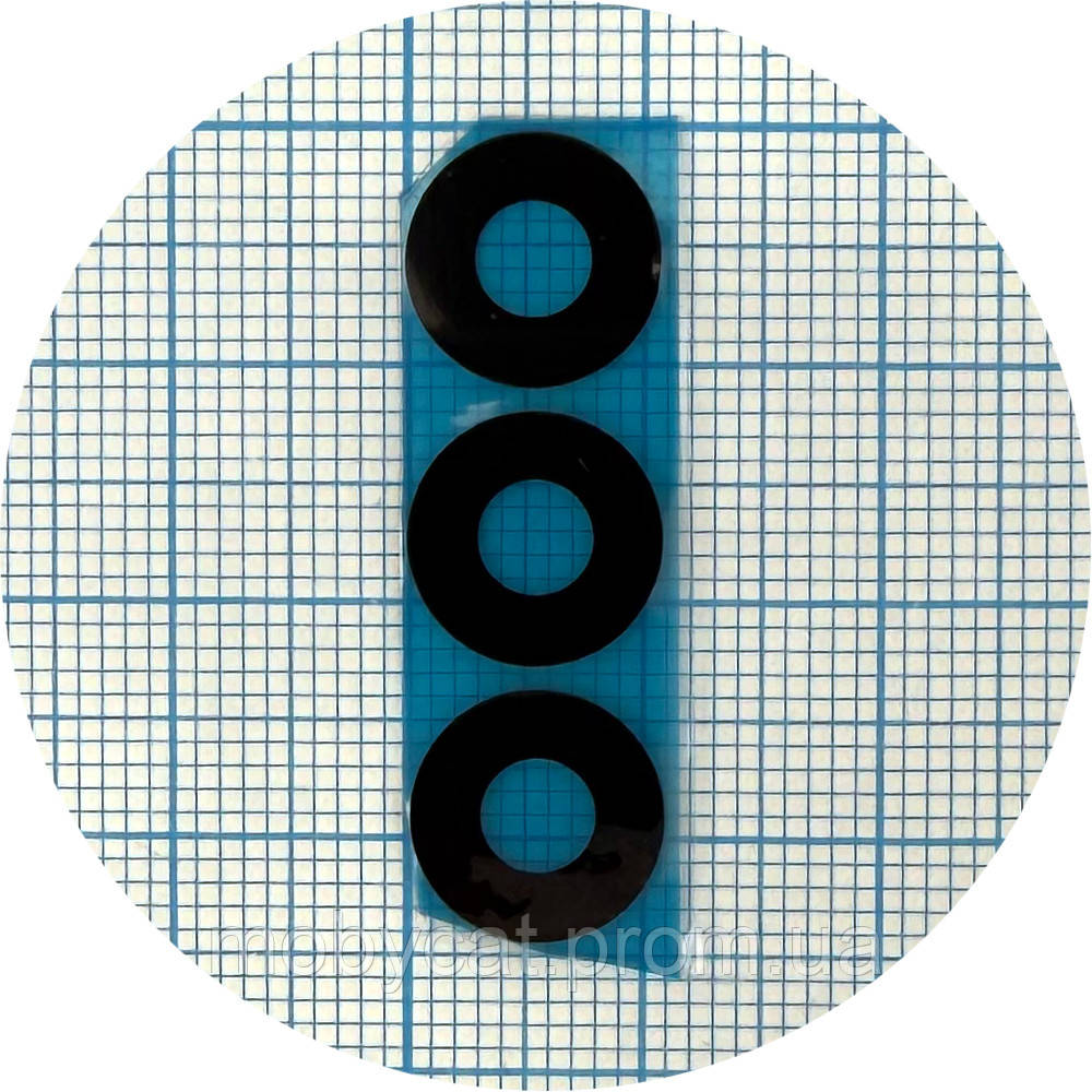 Скло камери Samsung Galaxy A05s A057F (чорне комплект 3 шт), фото 1