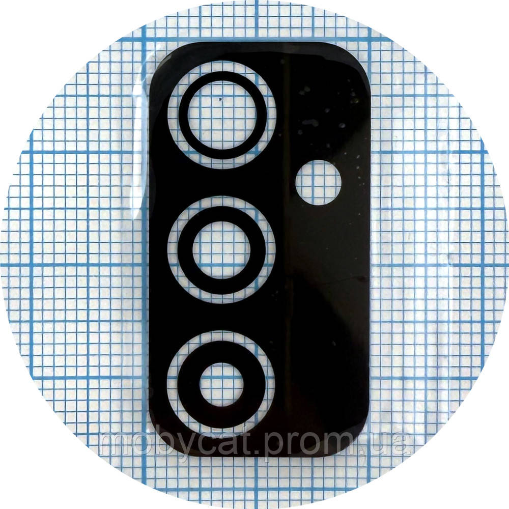 Скло камери Samsung Galaxy M52 5G (чорне), фото 1