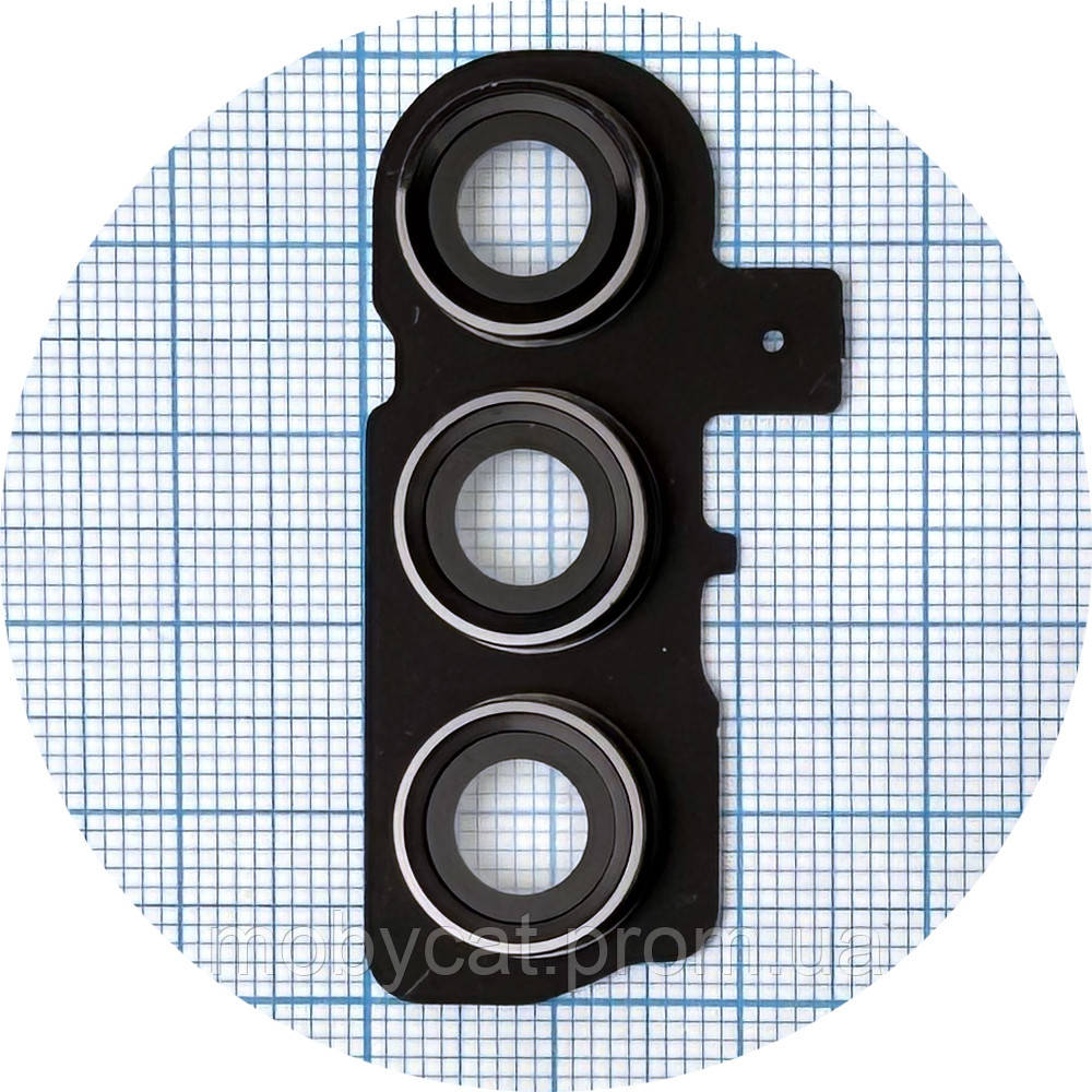 Скло камери Samsung Galaxy S23 (чорне у рамці), фото 1