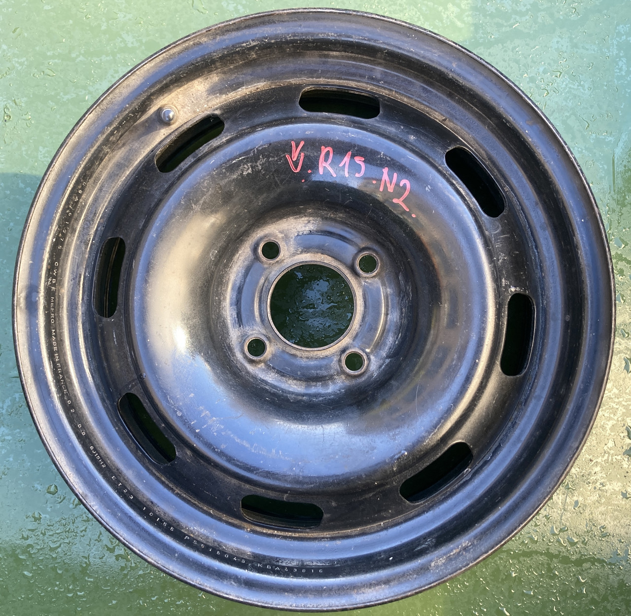 Колісний диск R15 Сітроен Citroen PS 515045 №2