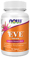Вітаміни для жінок Єва, Eve, Women's Multi, Now Foods, чудовий комплекс, 90 таблеток