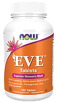 Вітаміни для жінок Єва, Eve, Women's Multi, Now Foods, чудовий комплекс, 180 таблеток