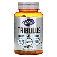 Трибулус, Tribulus, Now Foods, Sports, 1000 мг, 90 таблеток