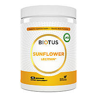 Лецитин соняшниковий, Lecithin Sunflower, Biotus, 454 г