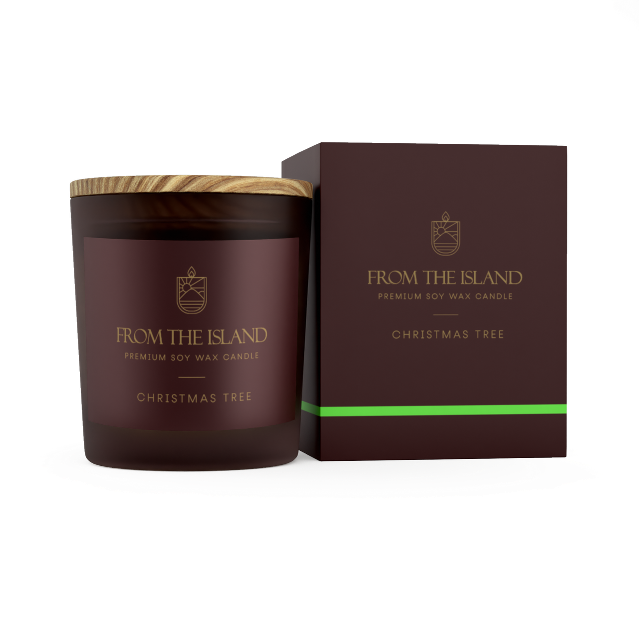 Ароматична свічка, From the Island, Різдвяна ялинка, 250 мл