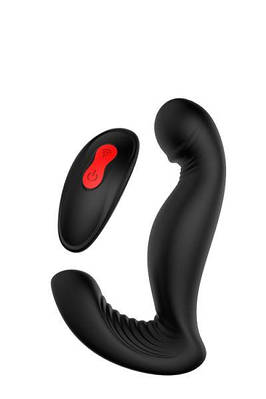 Масажер простати з обертанням головки CHEEKY LOVE SWIRLING P-PLEASER BLACK
