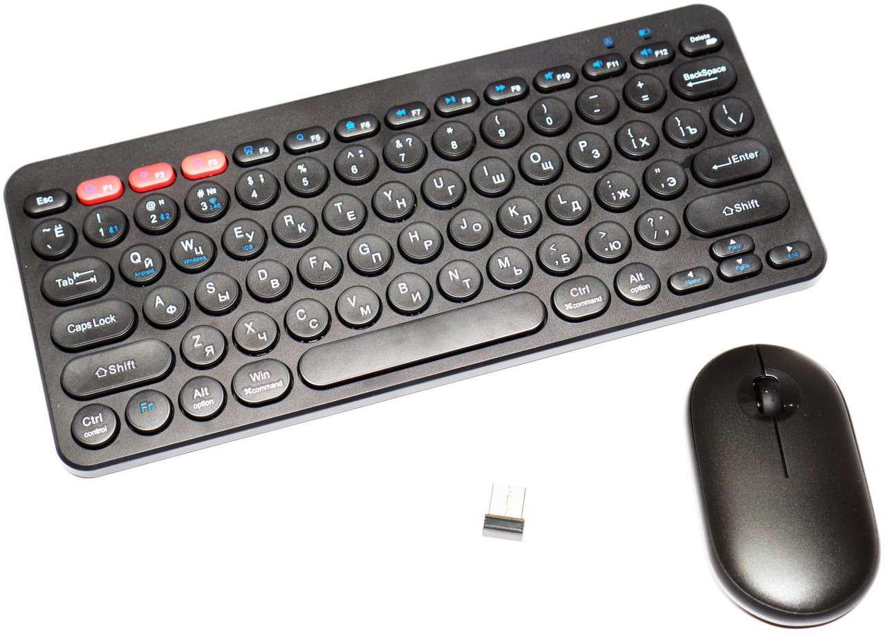 Bluetooth Клавіатура + миша KM902 / 8887