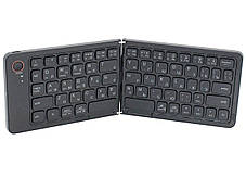 Клавіатура бездротова 1981 B023, розкладна, 67 клавіш, (Eng/Pyc), 2.4G, 280x92mm, фото 3