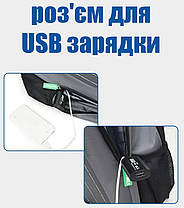 Рюкзак із вбудованою сонячною батареєю 10W USB, фото 4