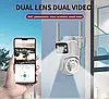 IP Wi-Fi камера Q13 2 незалежних об'єктива 3MPx+3MPx (ACSee APP), фото 7