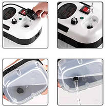 Пароочисник для дому з насадками 2500W 1200 мл, фото 2