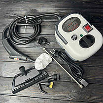 Пароочисник для дому з насадками 2500W 1200 мл, фото 5