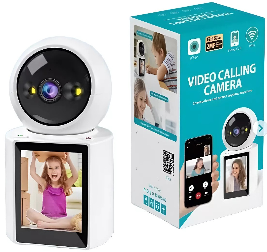 Настільна камера, відео няня 2.8" Wi-Fi V3 iCSee