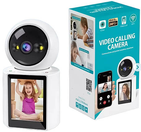 Настільна камера, відео няня 2.8" Wi-Fi V3 iCSee, фото 1