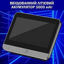 Бездротовий Wi-Fi відеодомофон дверного вічка Tuya Smart Video Doorbell ED-300PA, фото 4