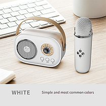 Bluetooth-колонка для караоке з мікрофоном на акумуляторі C20 Plus, фото 2