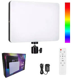 Прямокутна світлодіодна LED-лампа RGB F99 22,5х16 см