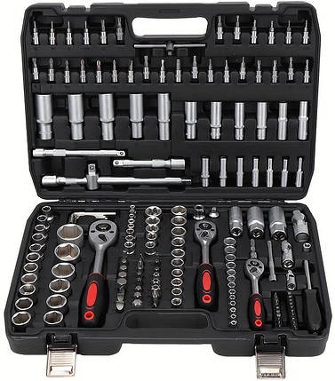 Набір інструментів у кейсі 172 предмети, фото 1