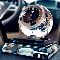 Автомобільний ароматизатор Кристал із годинником, фото 2