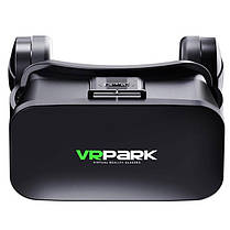 Окуляри віртуальної реальності VR BOX PARK KBY004 з навушниками та пультом, фото 2