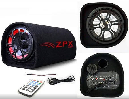 12" Активний сабвуфер бочка ZPX 450W + BLUETOOTH, фото 1