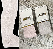 Однотонні ажурні колготки для новонароджених дівчаток