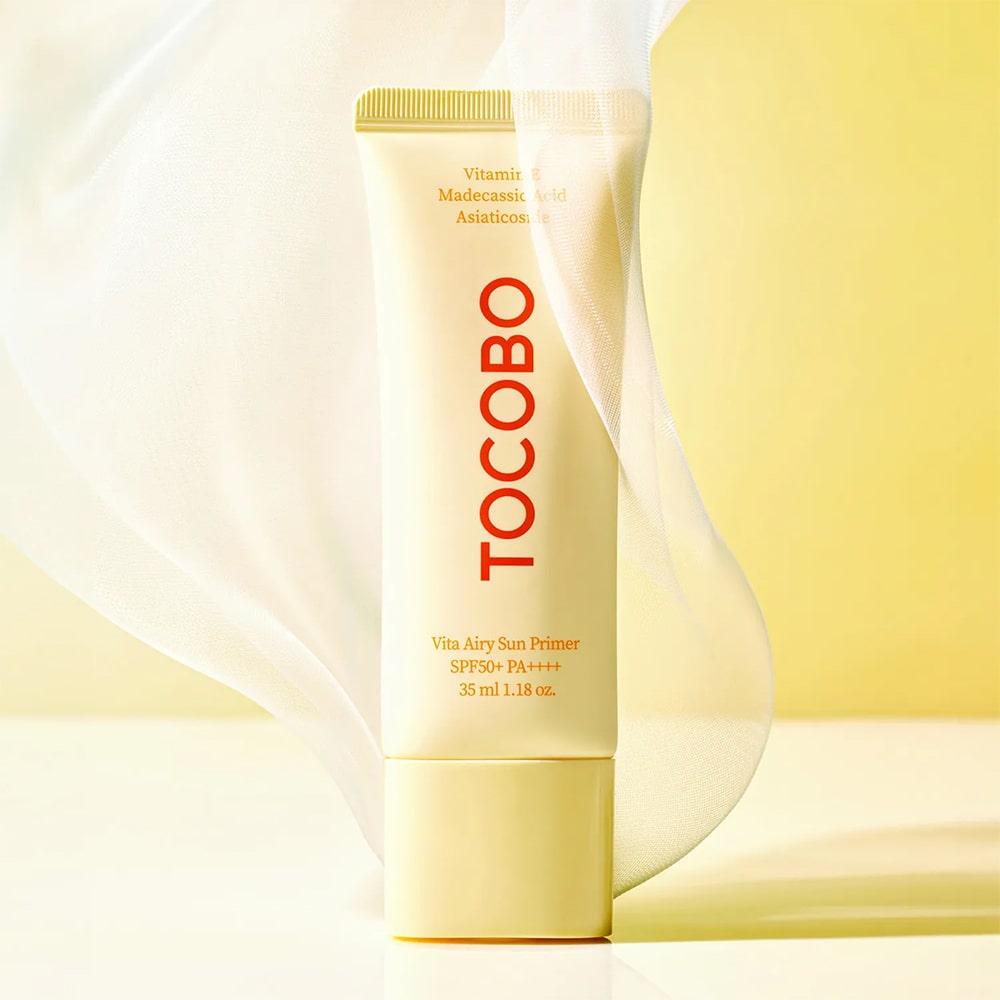 Сонцезахисний праймер для обличчя Tocobo Vita Airy Sun Primer SPF50+ PA++++ 35 мл