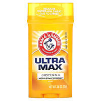 Твердий дезодорант-антиперспірант без аромату Arm & Hammer Ultramax Unscented
