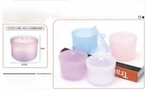 Контейнер бокс пластиковий для стерилізації та зберігання насадок (фрез) з кришкою