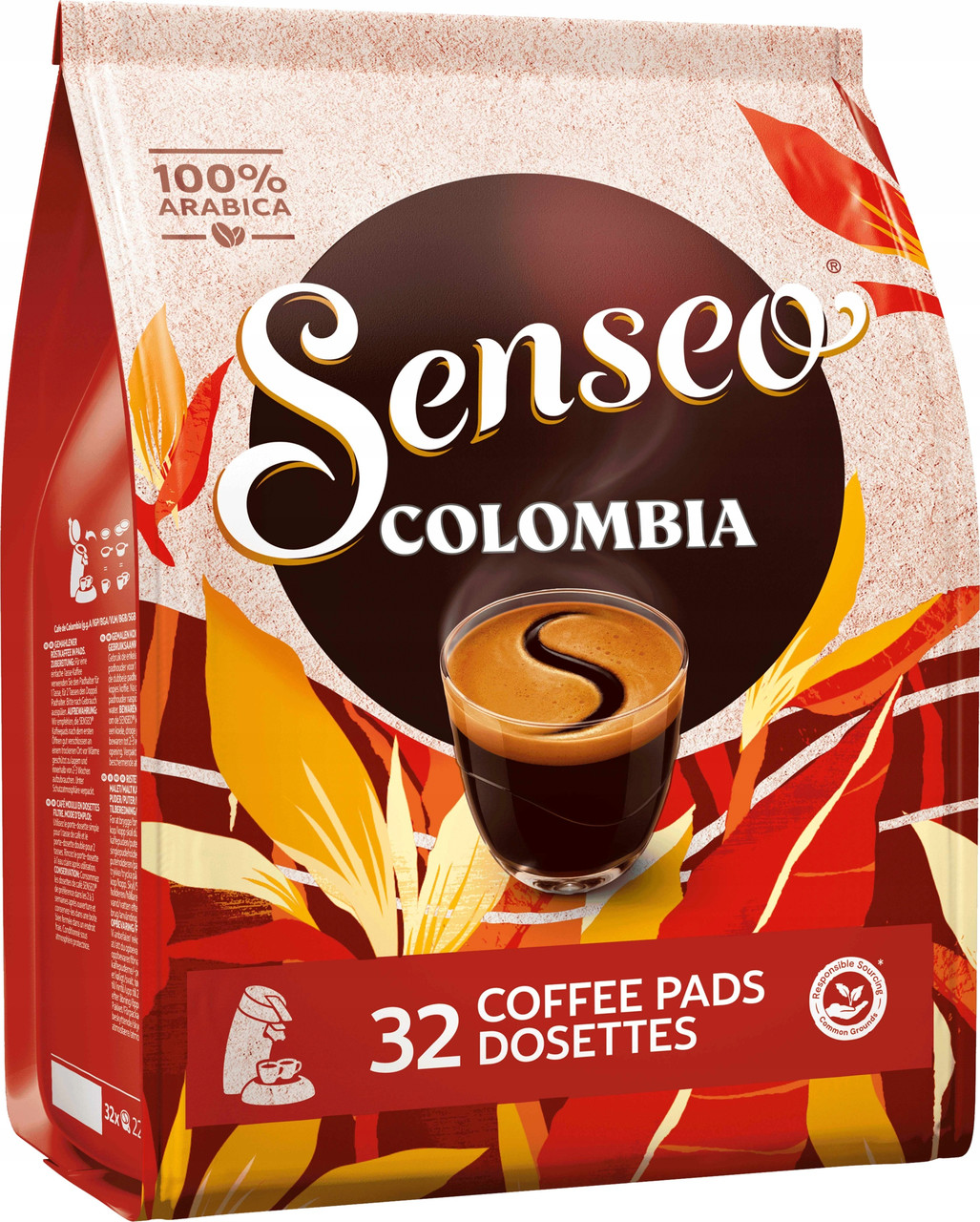 Кава в чалдах Senseo Colombia 100% Arabica 32 чалди