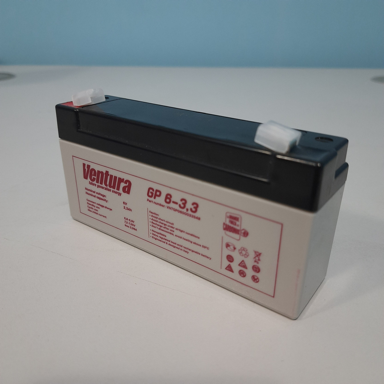 Акумулятор Ventura GP 6-3.3 (6v3.3Ah, 6В 3.3 Ач)