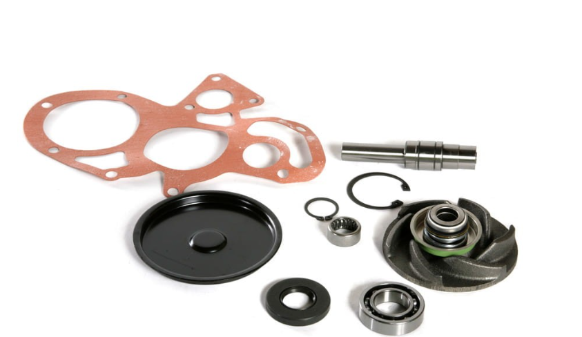 Ремкомплект помпи води двигуна Perkins 1004.40 1004.40T 1004.42 1106C-E60TA 1006.6 1006.6T 1006.60 1006.60T, фото 1