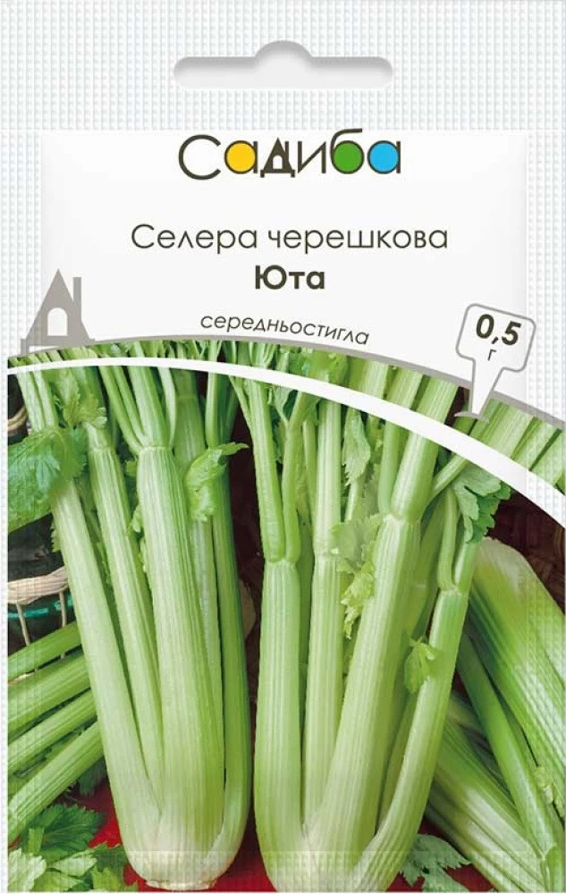 Насіння селери черешкової Юта 0,5 г, Suba Seeds