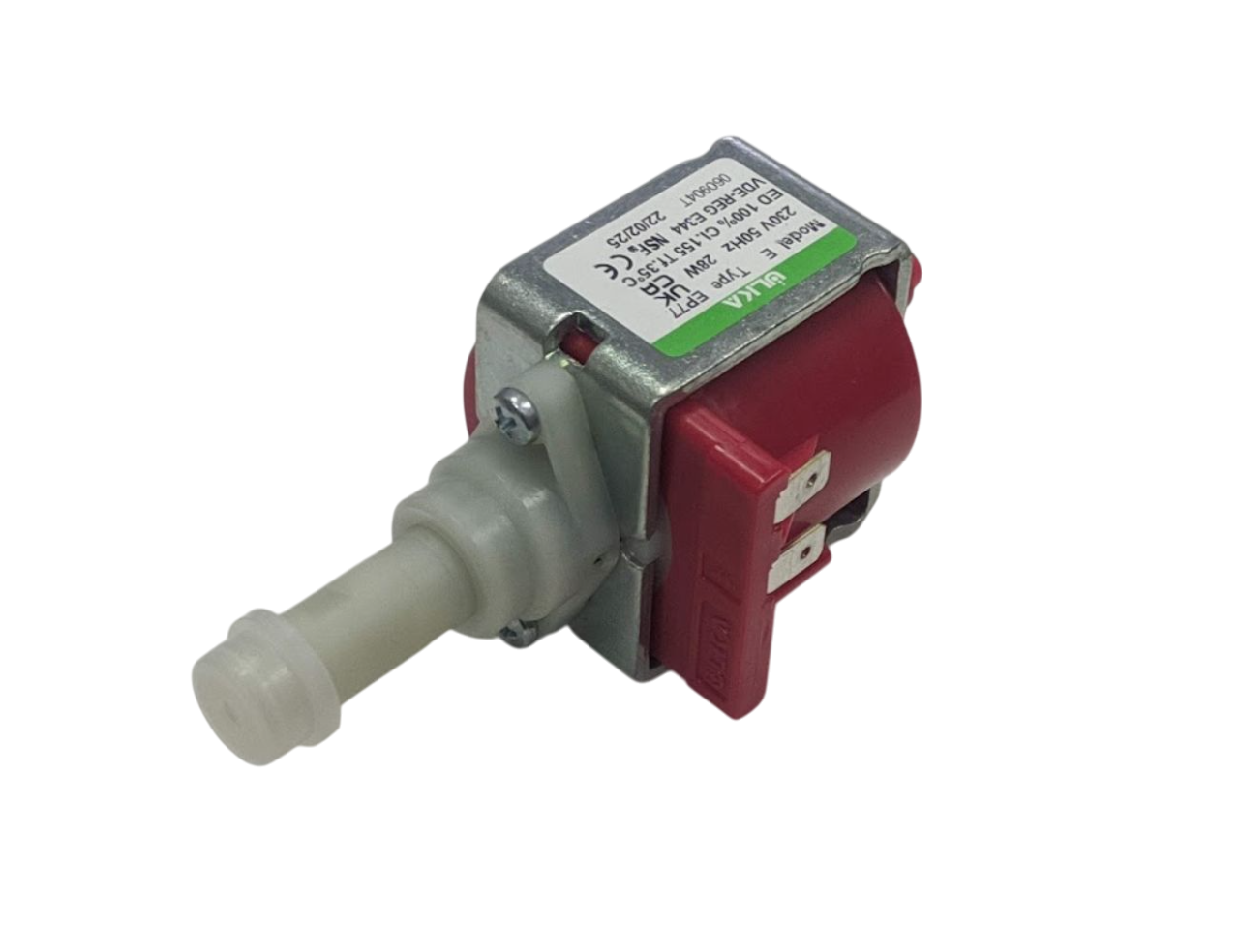 Помпа 28W для миючих пилососів Zelmer, Thomas, Bosch, LG (вібраційна, наскрізна) 00756414