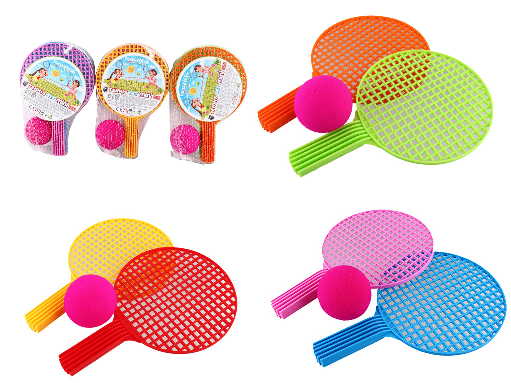 Теніс міні (2 рак. + м"який поролоновий м"ячик.), Максимус /20/, фото 1