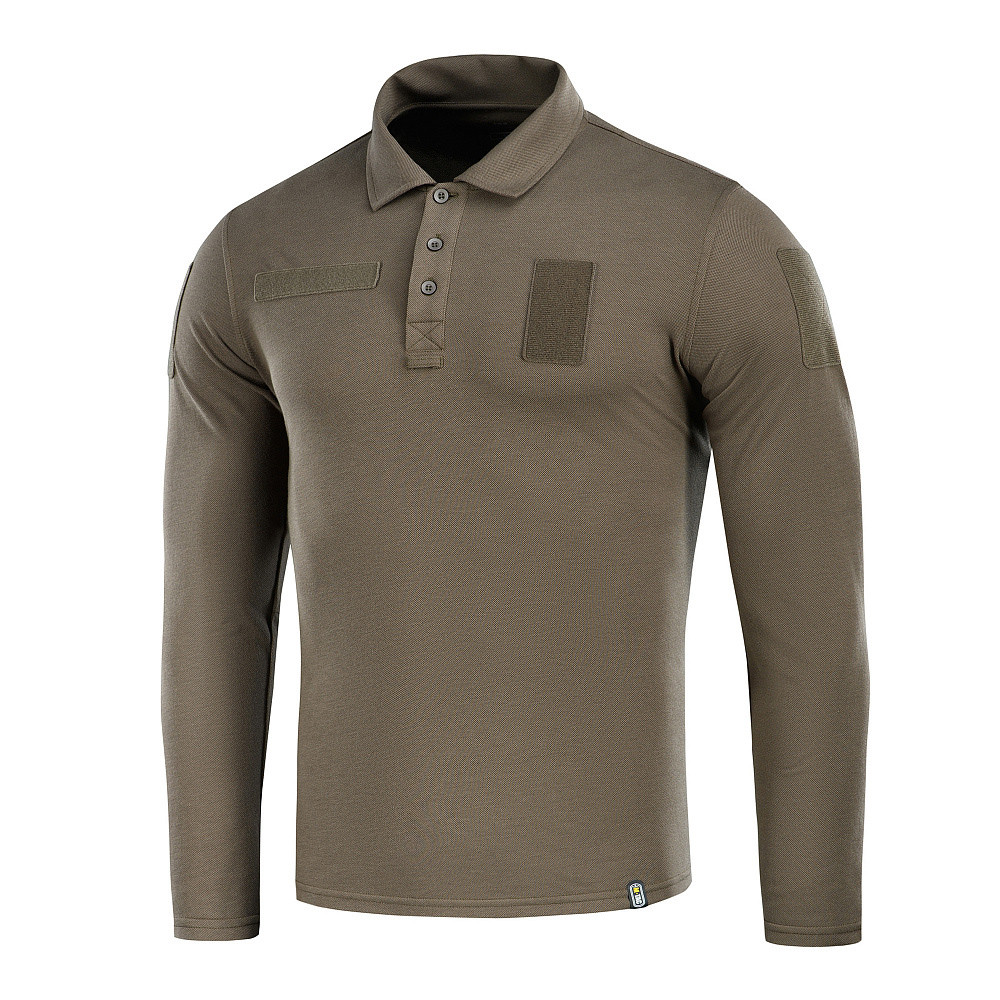 Футболка поло з довгим рукавом M-Tac Dark Olive 80021048