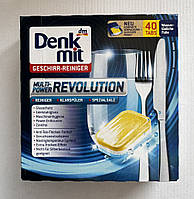 Таблетки для посудомийних машин DenkMit Revolution, 40 шт