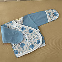 Розпашонка "Мася" Блакитний Кулір арт.27081629  Зріст 46-30(р)