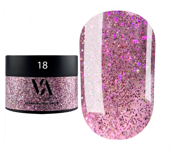 Valeri Dream Builder Gel. №018 30ml, фото 1