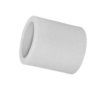 Муфта 32 поліпропіленова (біла) Туреччина, фото 1