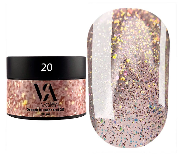 Valeri Dream Builder Gel. №020 30ml, фото 1