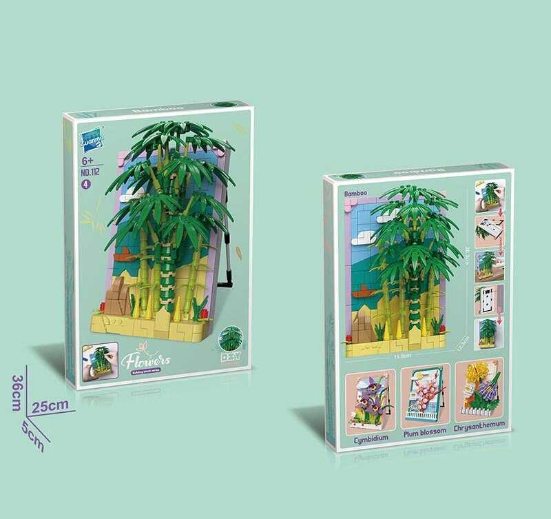 Конструктор “Картина з квітами”, в кор. /56-2/, фото 1