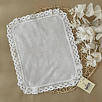 Серветка "Чарівний янгол" Білий Інтерлок арт.27682580 28*31 см.(р)